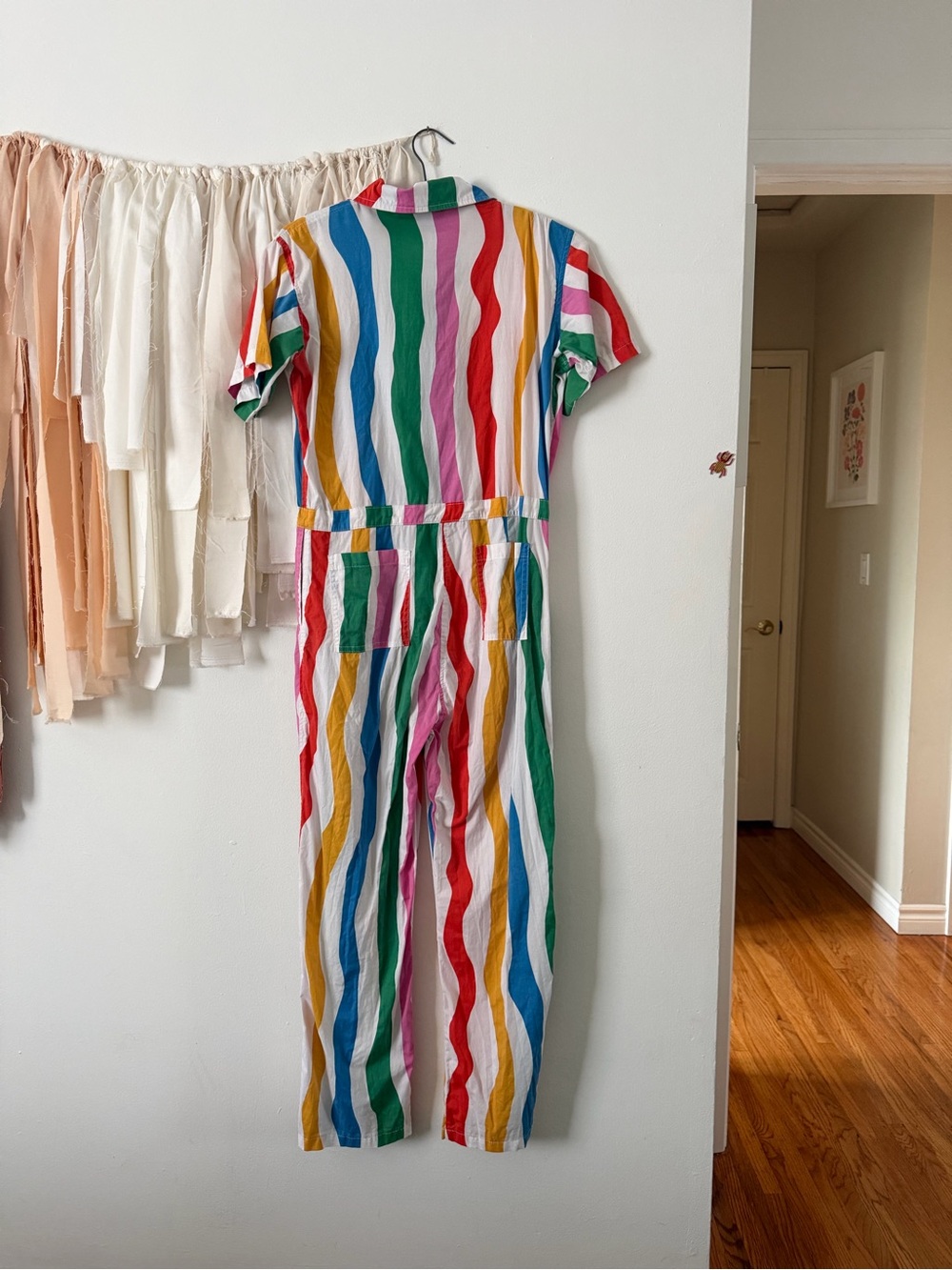 Nooworks Salvation Stripe Rainbow Coveralls - Picture 2 of 5